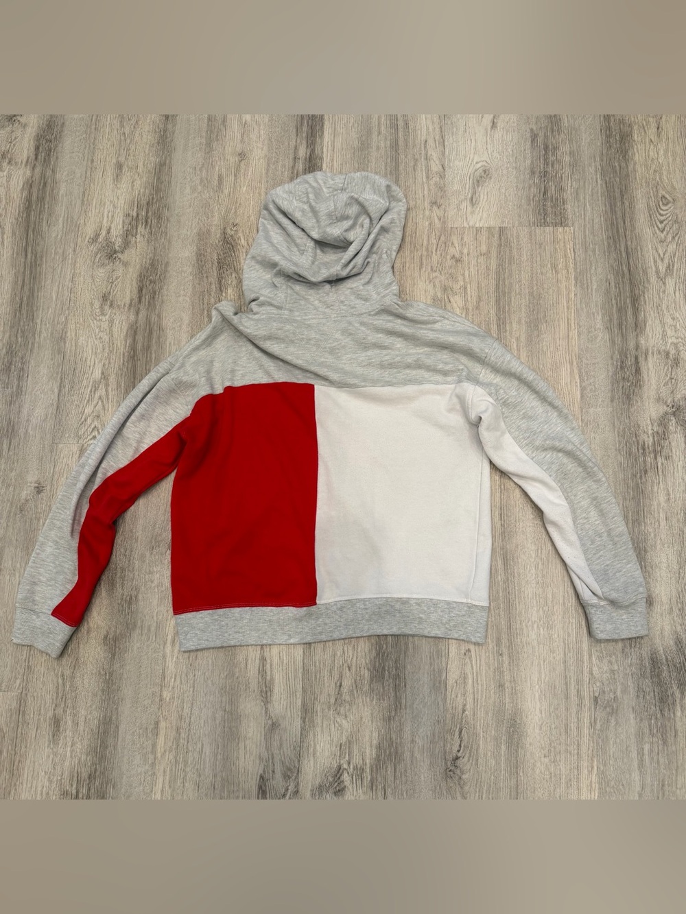 Tommy Hilfiger Sport Colorblock Zip Hoodie Size Large - Picture 2 of 2